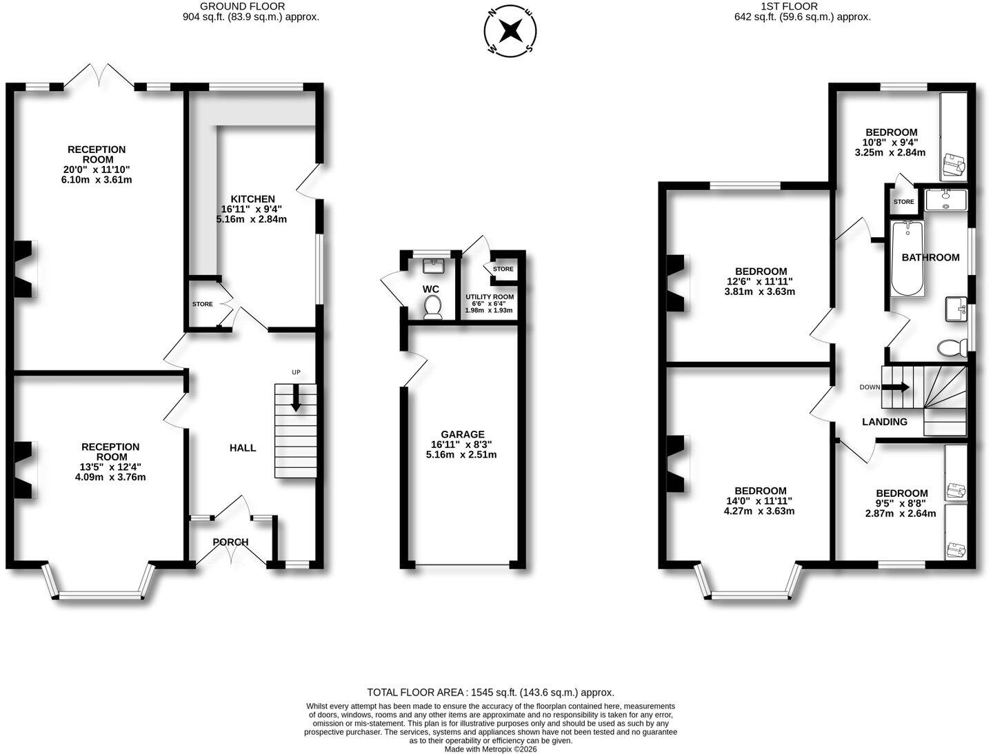 Arrowe Road, Greasby, CH49 floorplan