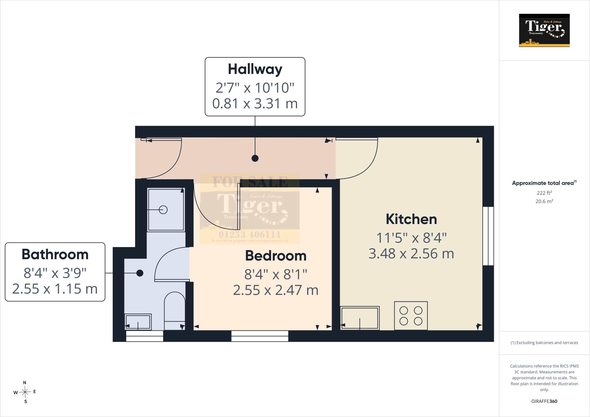 Holmfield Road, Blackpool floorplan