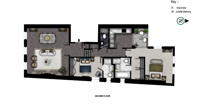 21-22, Prince Of Wales Terrace, London, W8 5PQ floorplan