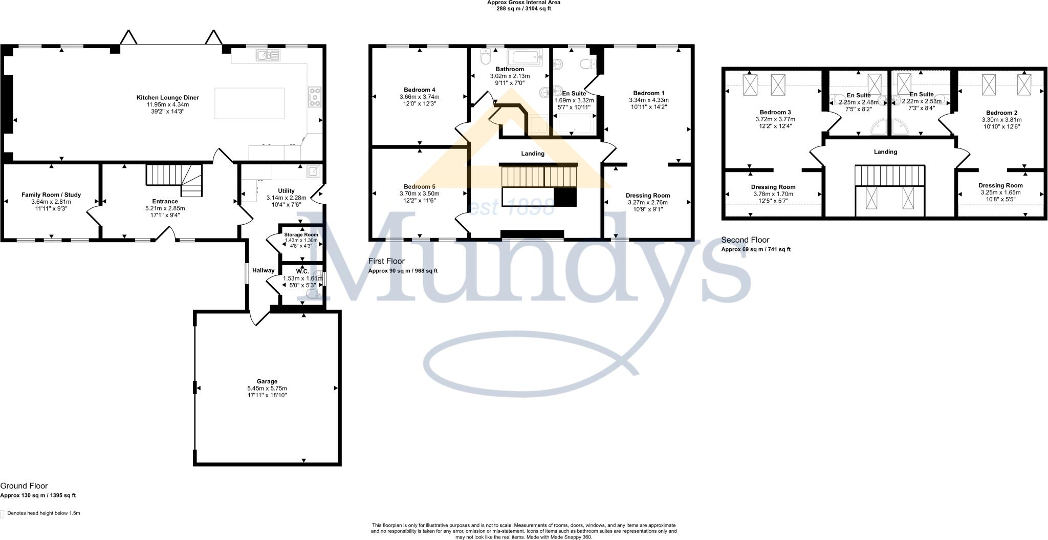 North End Lane, South Kelsey floorplan