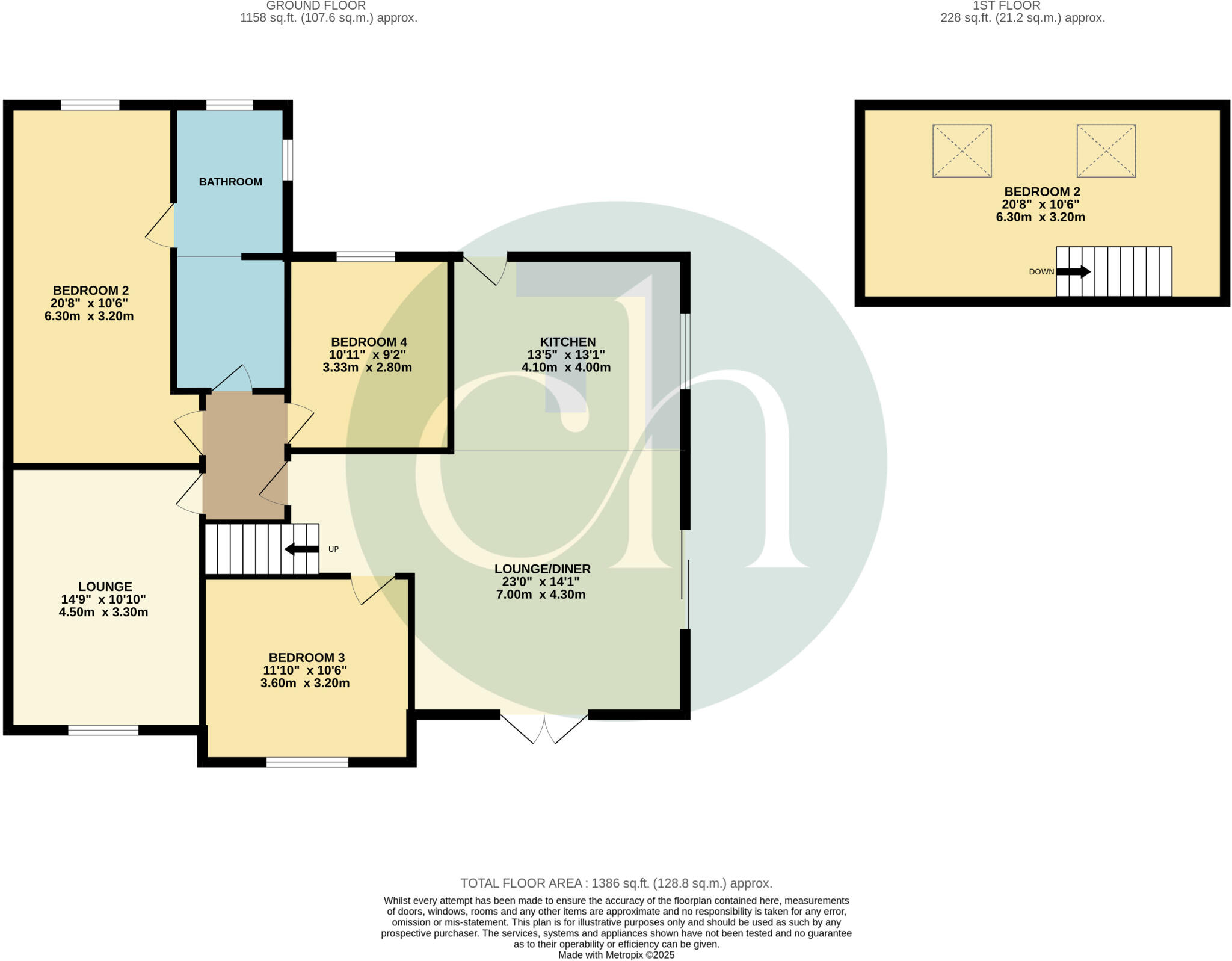 Ashen Copse Road, Wroughton, Swindon, Wiltshire, SN4 floorplan