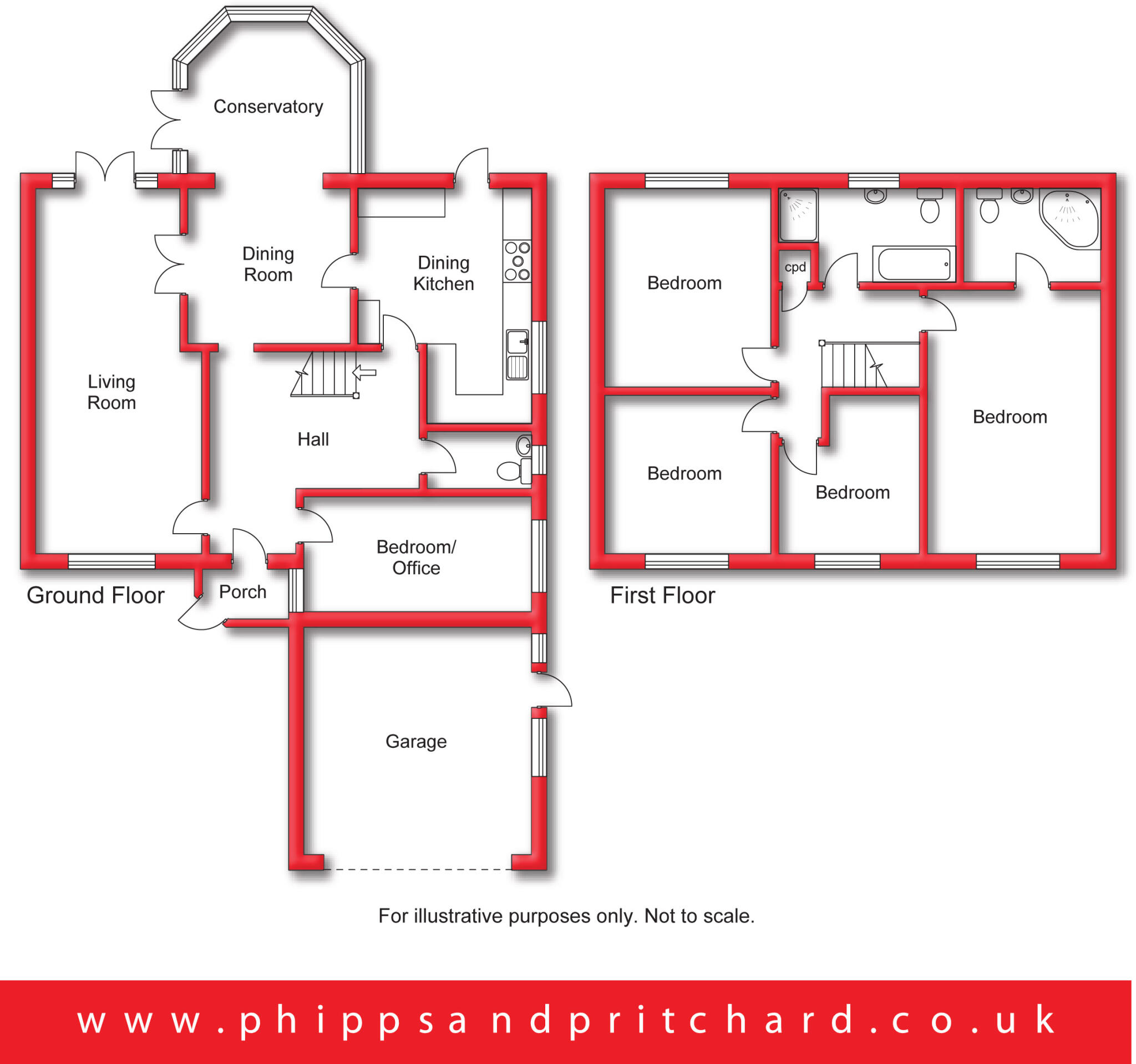 Swiss Heights, Stourport-on-Severn, Worcestershire floorplan