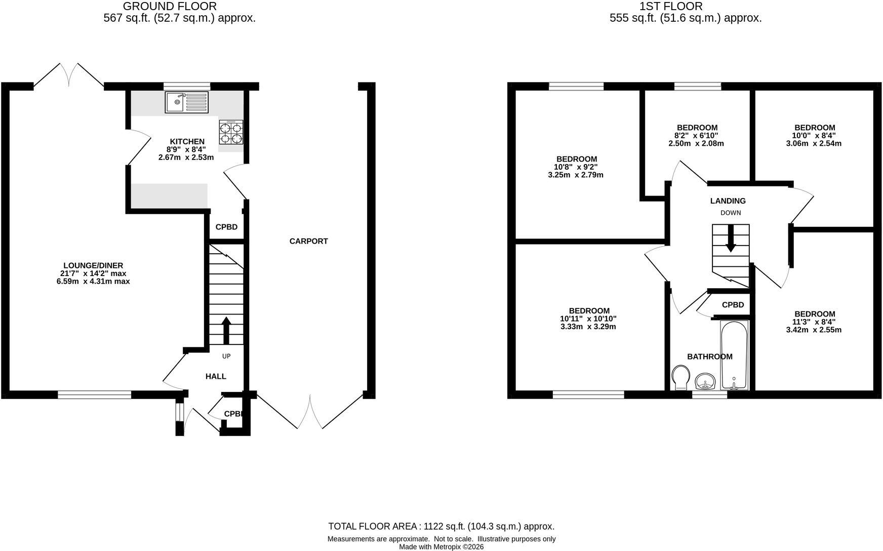Knowle Avenue, Chapel-En-Le-Frith, SK23 floorplan