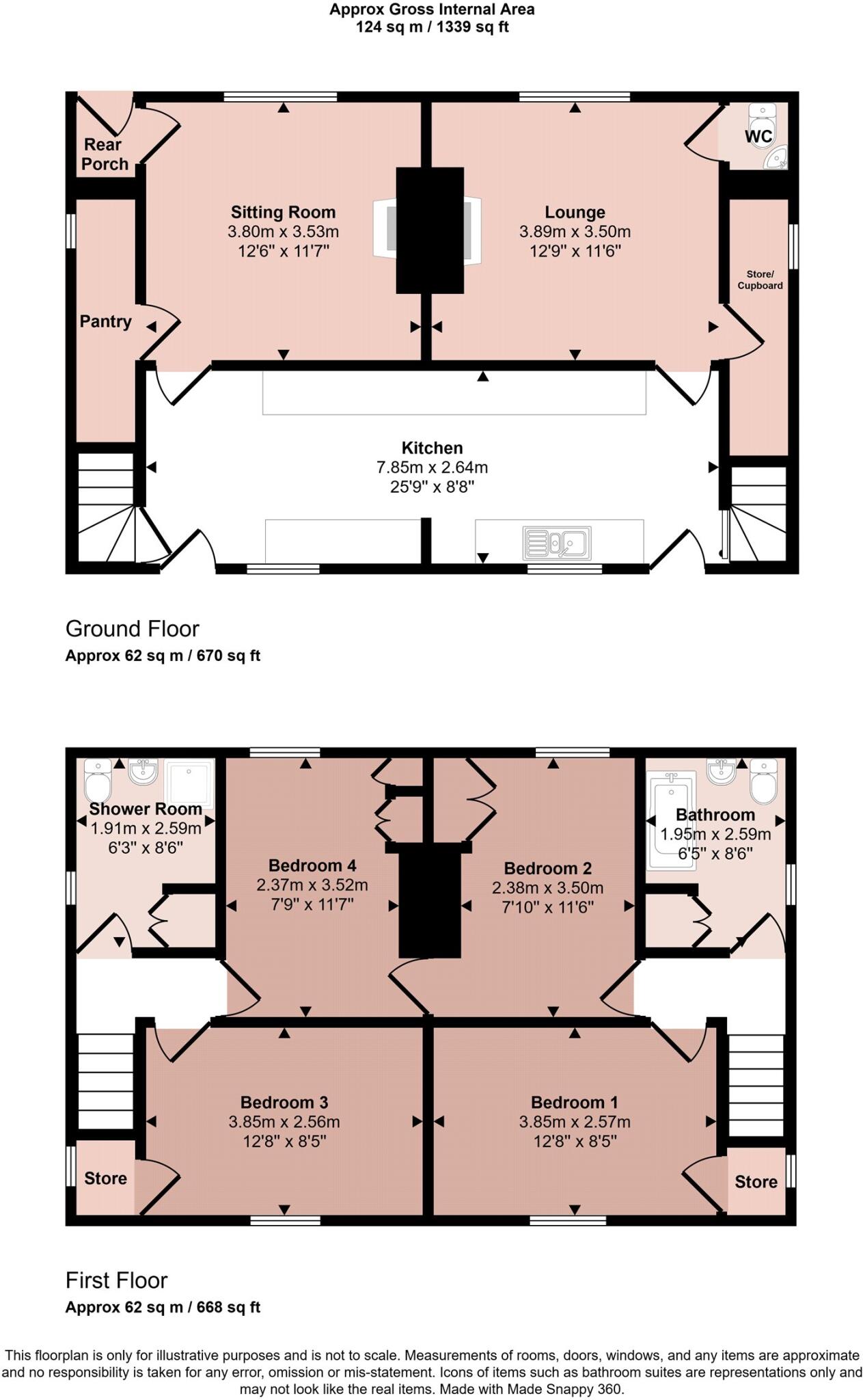 Melton Road, Burton Lazars, Melton Mowbray floorplan