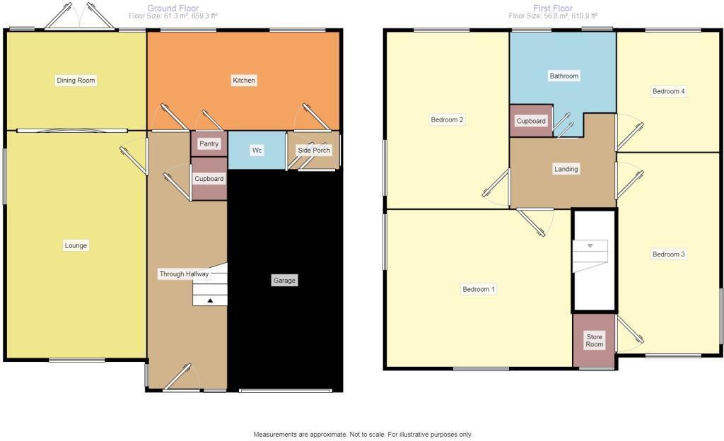 White Hart Lane, Wistaston, Crewe, Cheshire, CW2 floorplan