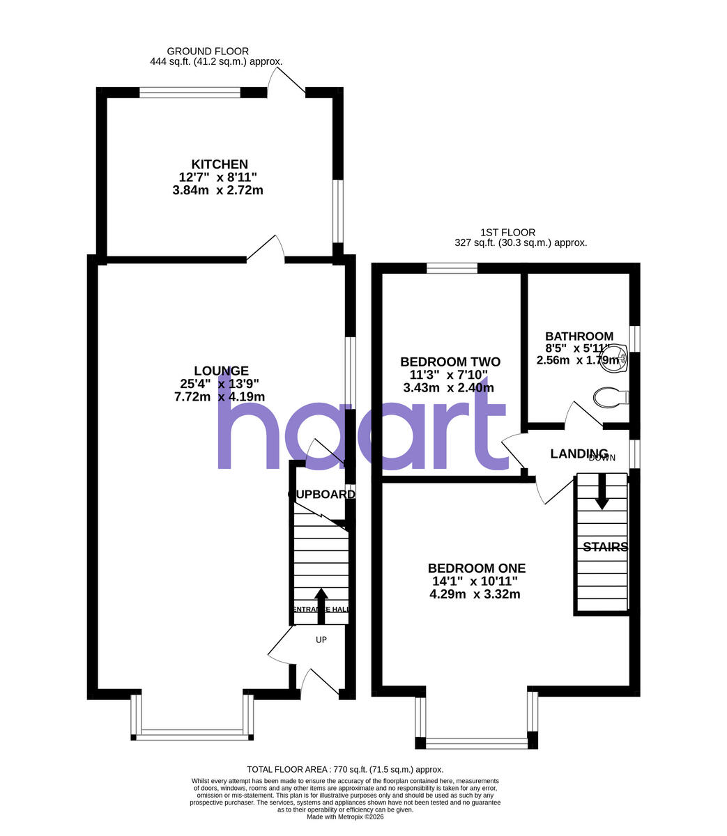 Dorchester Avenue, Chaddesden floorplan