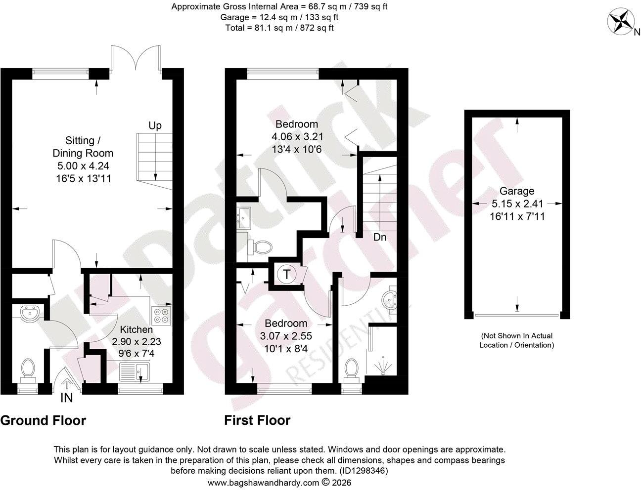 Wishford Court, Ashtead, KT21 floorplan
