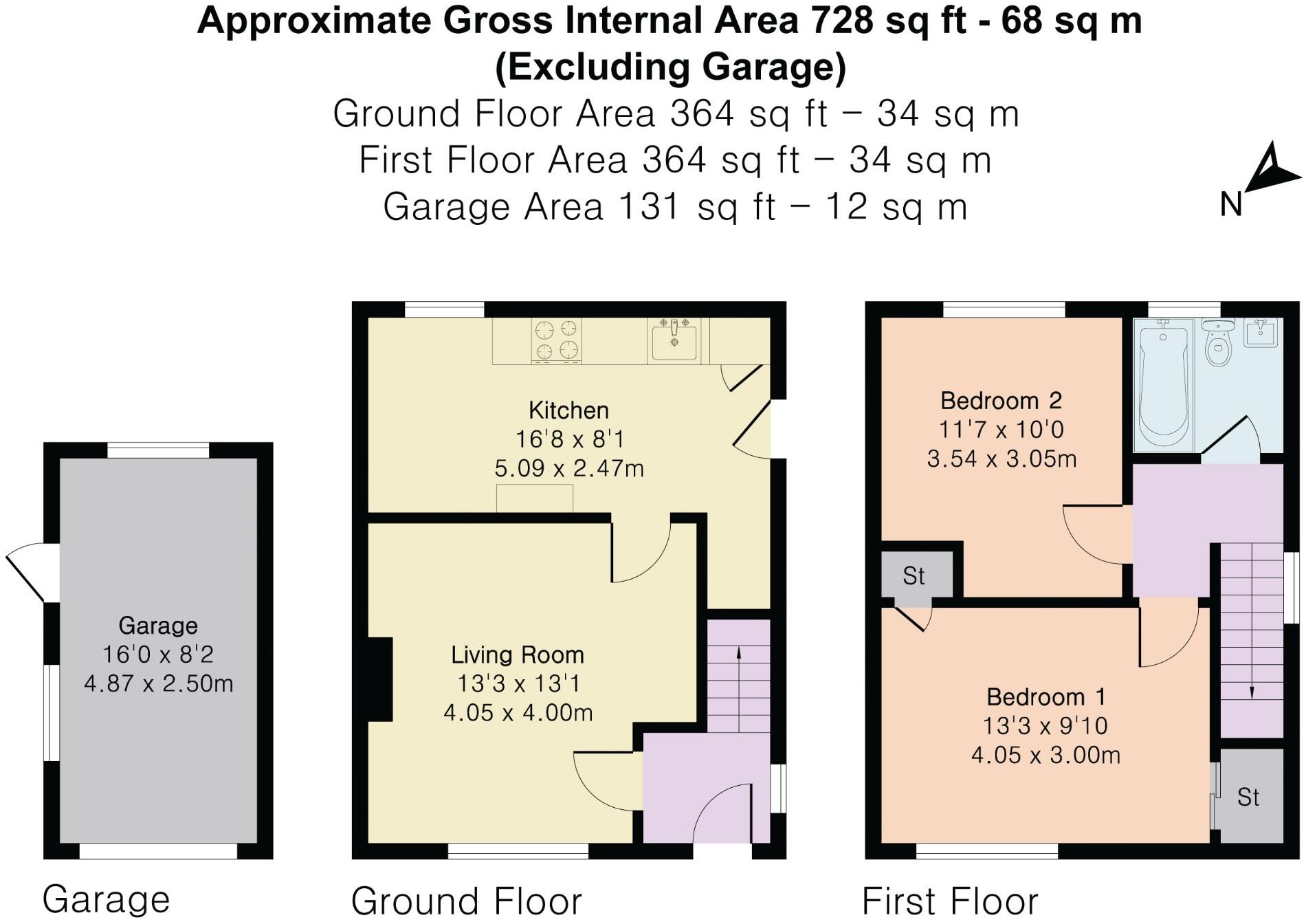Kingswood Drive, Carshalton, Greater London, SM5 floorplan