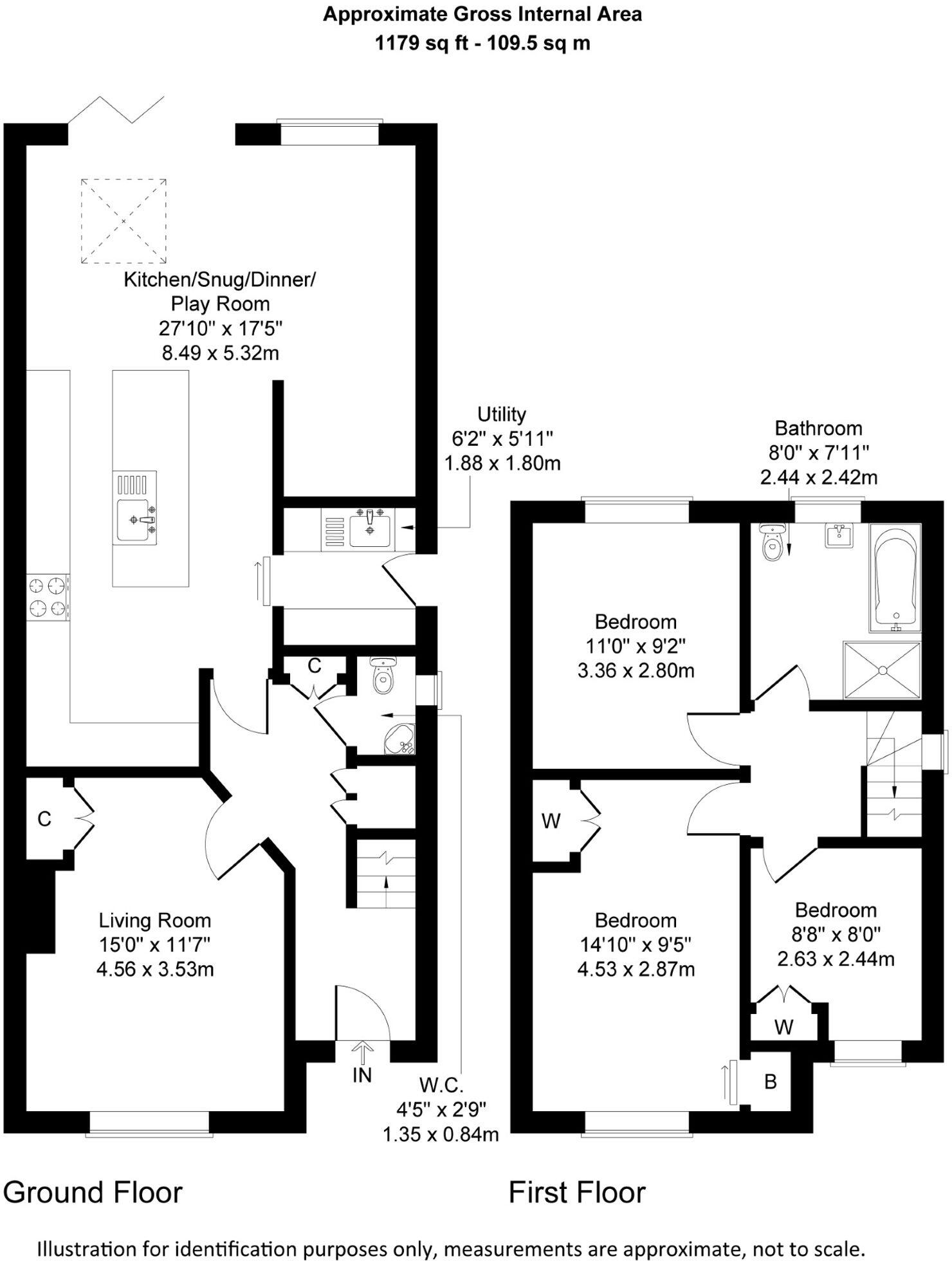 Stratford Road, Salisbury, SP1 floorplan