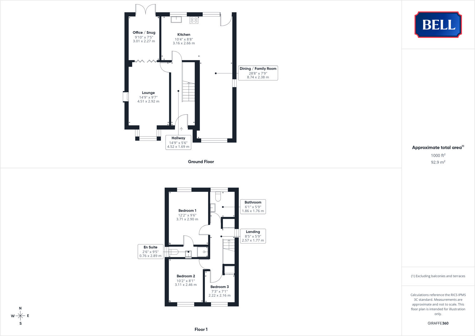 45 College Park, Horncastle floorplan