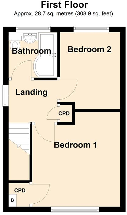 Manor Road, Goole floorplan