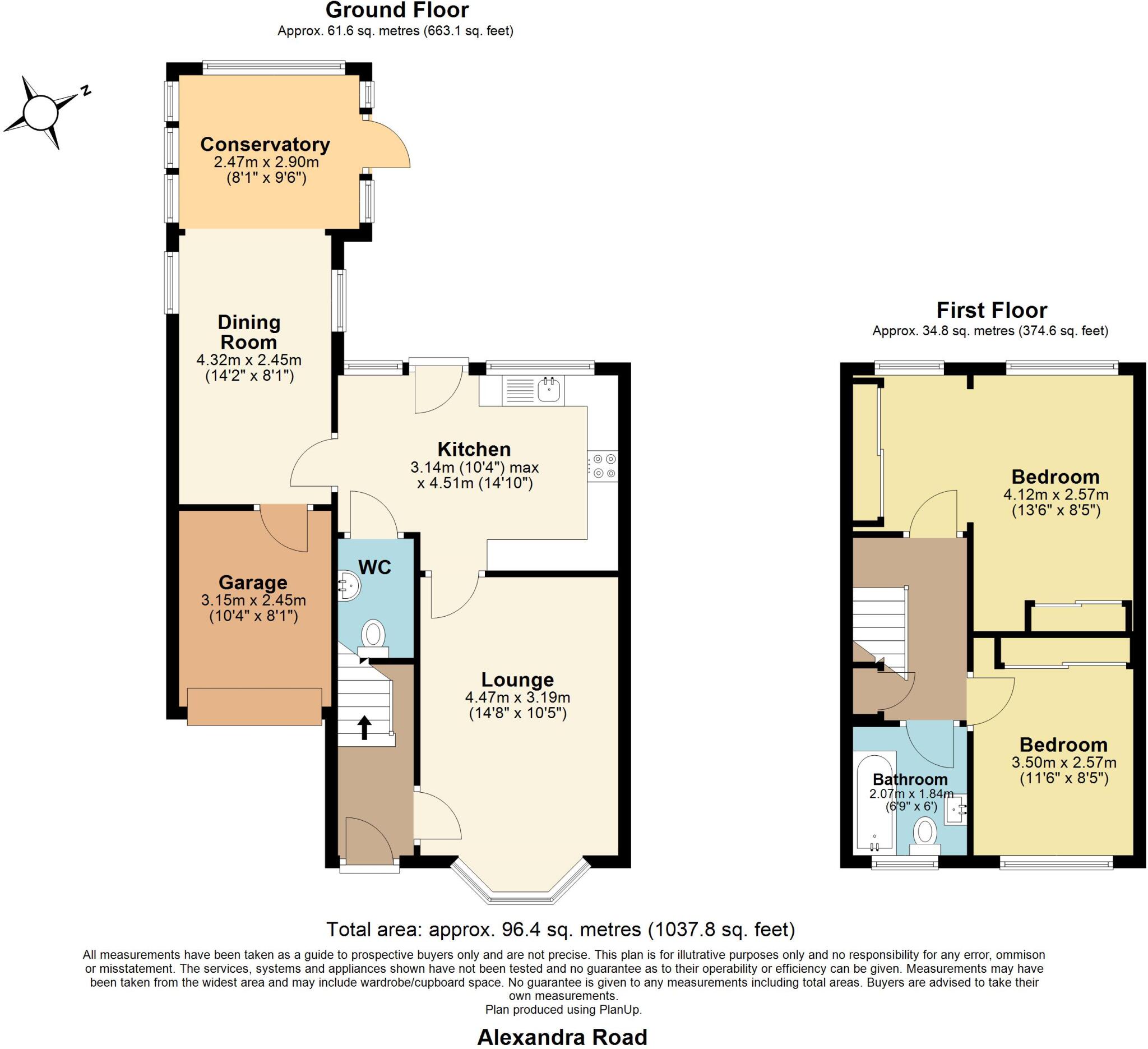 Alexandra Road, Great Wakering, Essex, SS3 floorplan