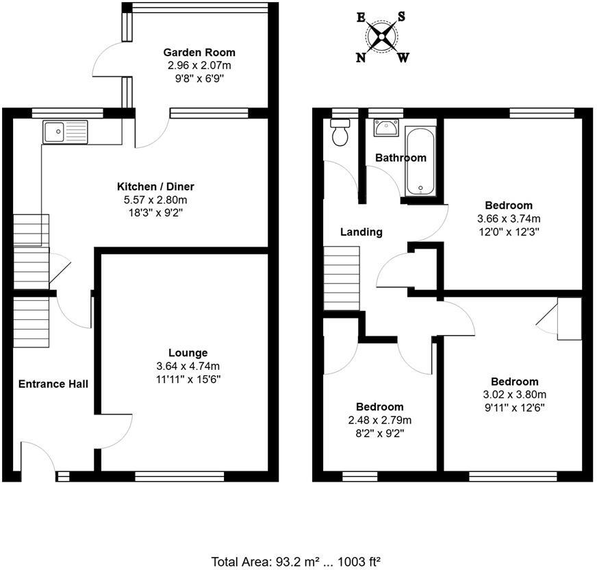 Wayside Close, Stowmarket floorplan