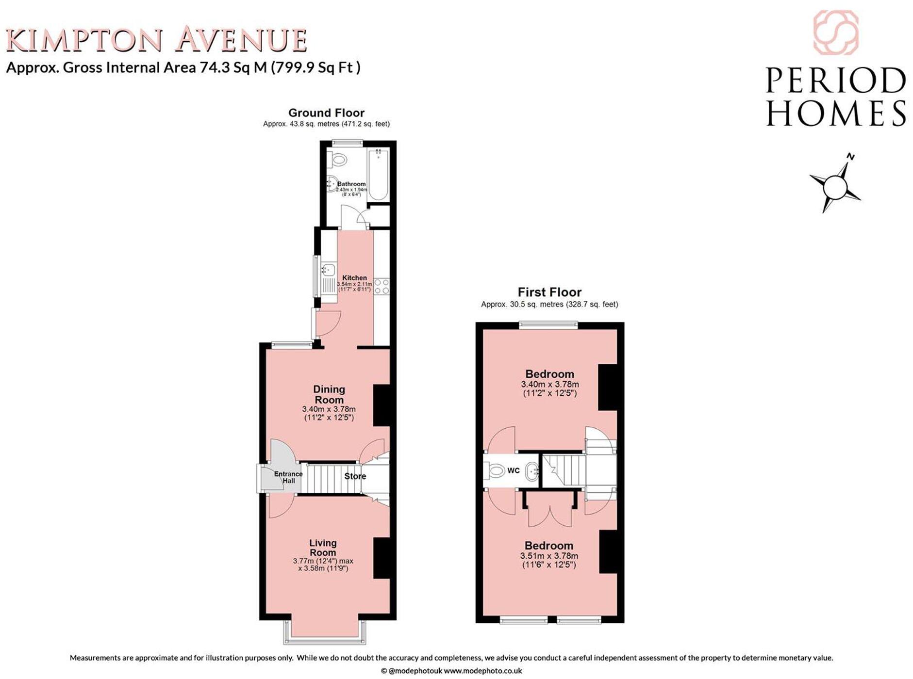 Kimpton Avenue, Brentwood floorplan