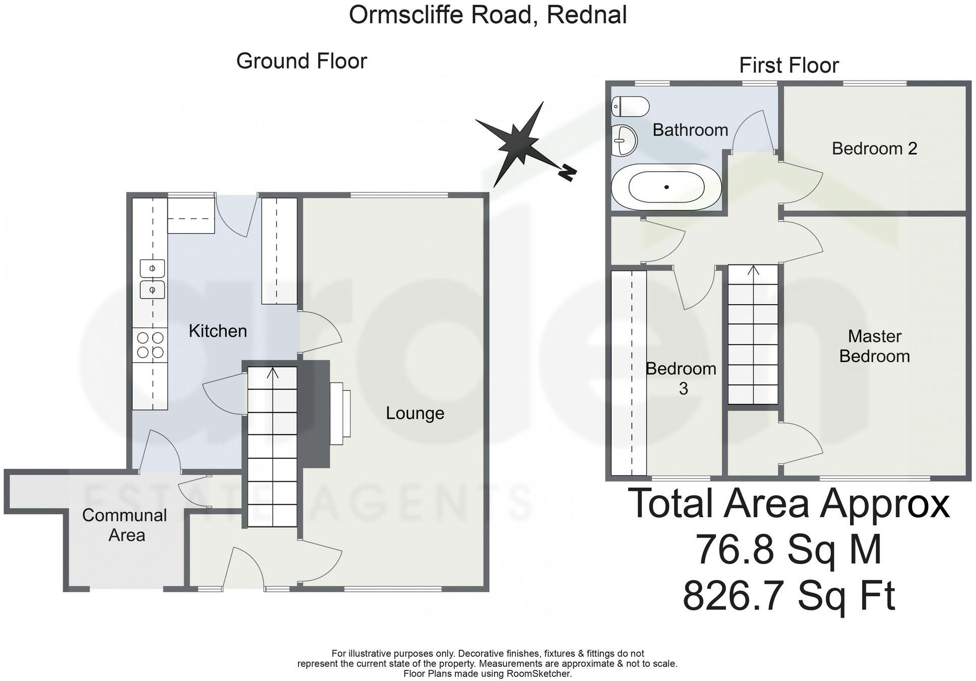 Ormscliffe Road, Rednal, B45 floorplan