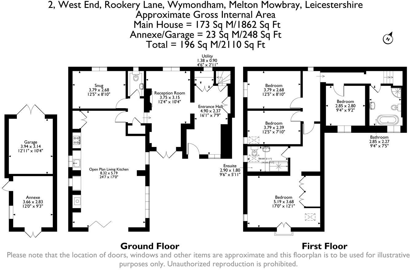 Rookery Lane, Wymondham, Melton Mowbray floorplan