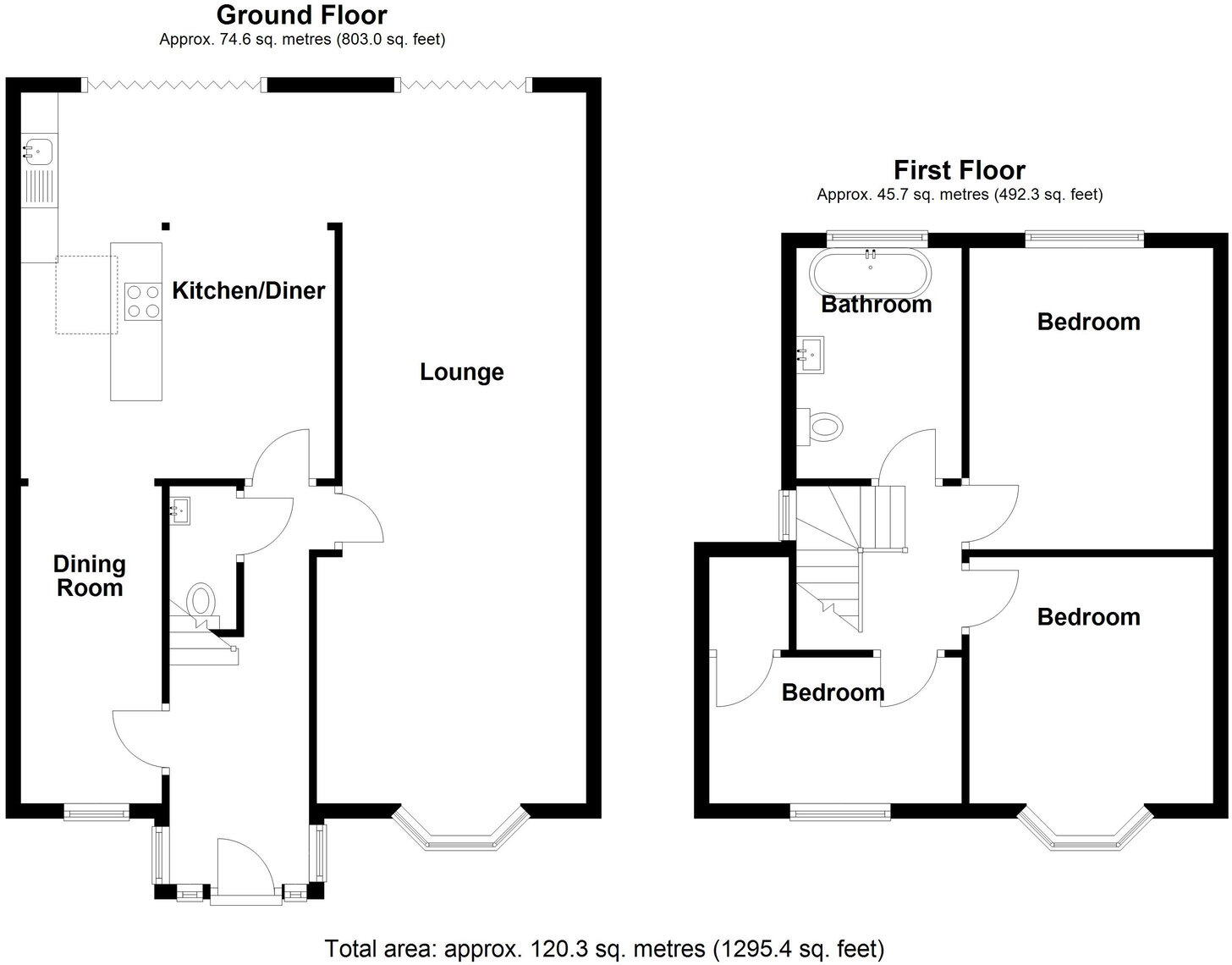 Stratford Road, Hall Green floorplan
