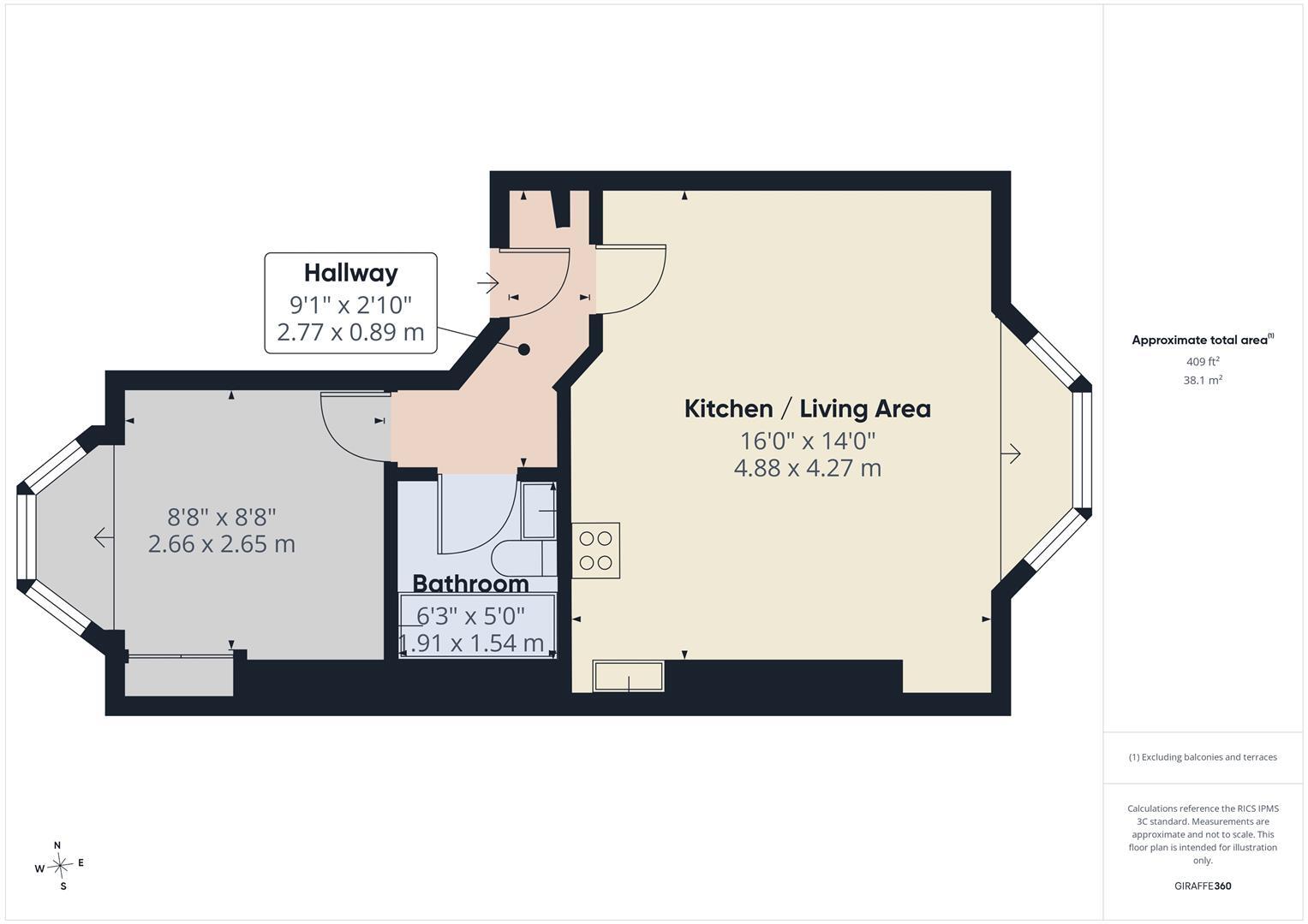 St. James's Street, Brighton floorplan