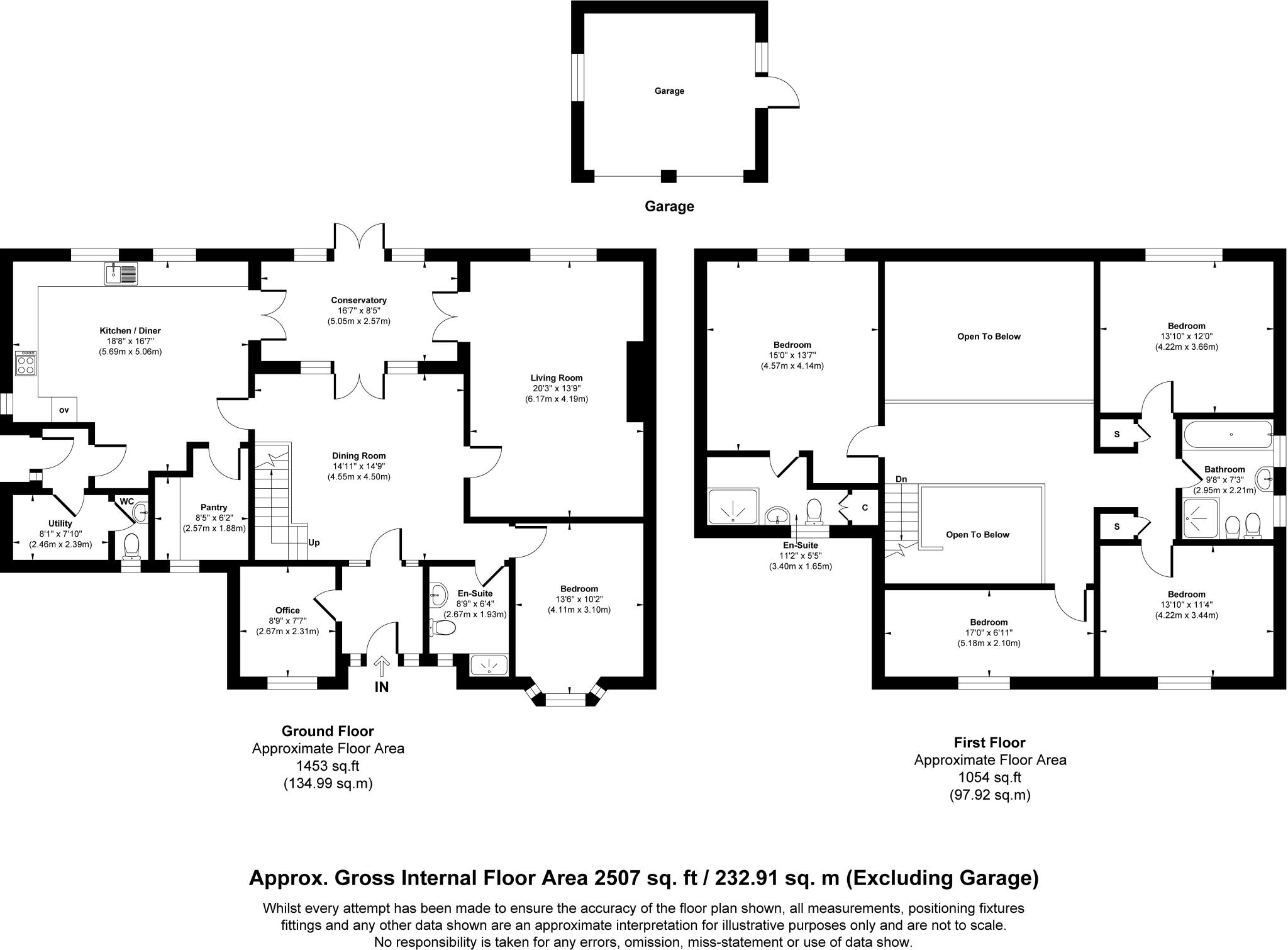 Canty Lye, Cinderhill, Whitegate floorplan