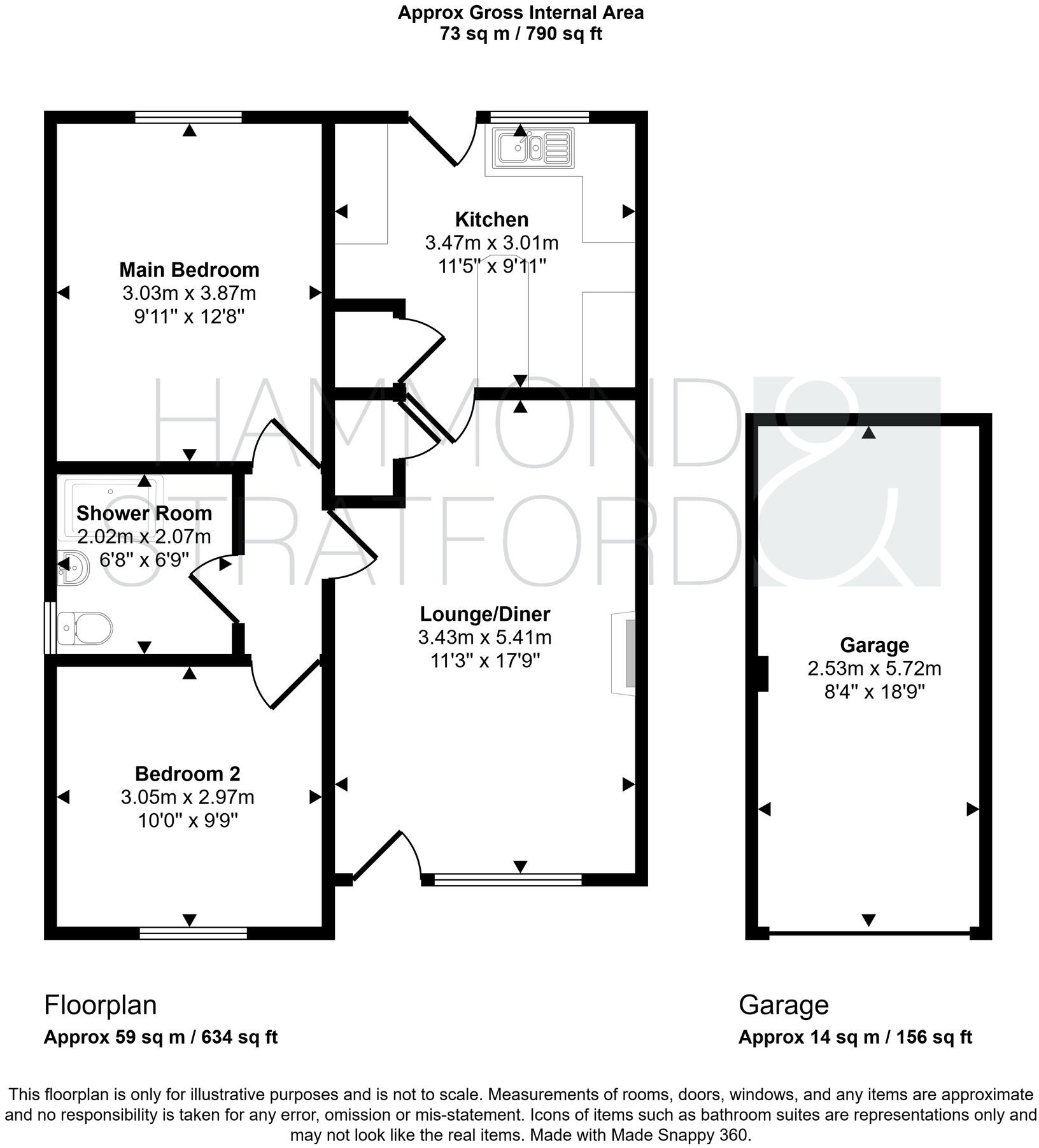 Park Close, Hethersett floorplan