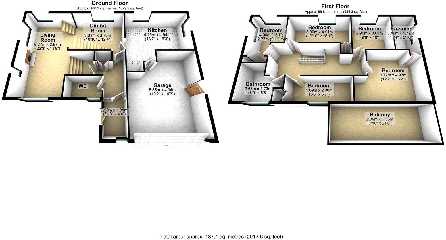 Parklands, Shaw, Oldham, Greater Manchester, OL2 floorplan