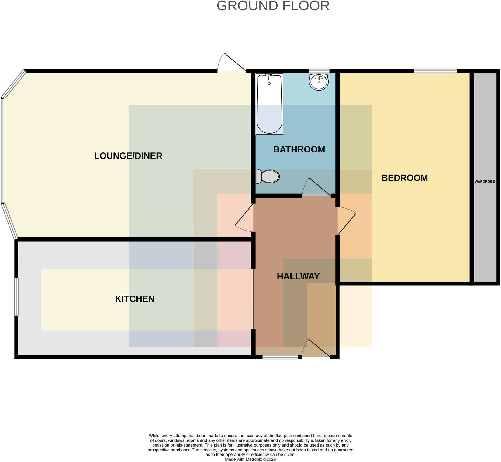 Fairleigh Mews, Fairleigh Road, CF11 floorplan