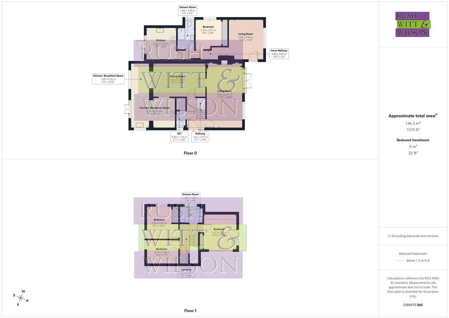 Chowns Hill, Hastings floorplan