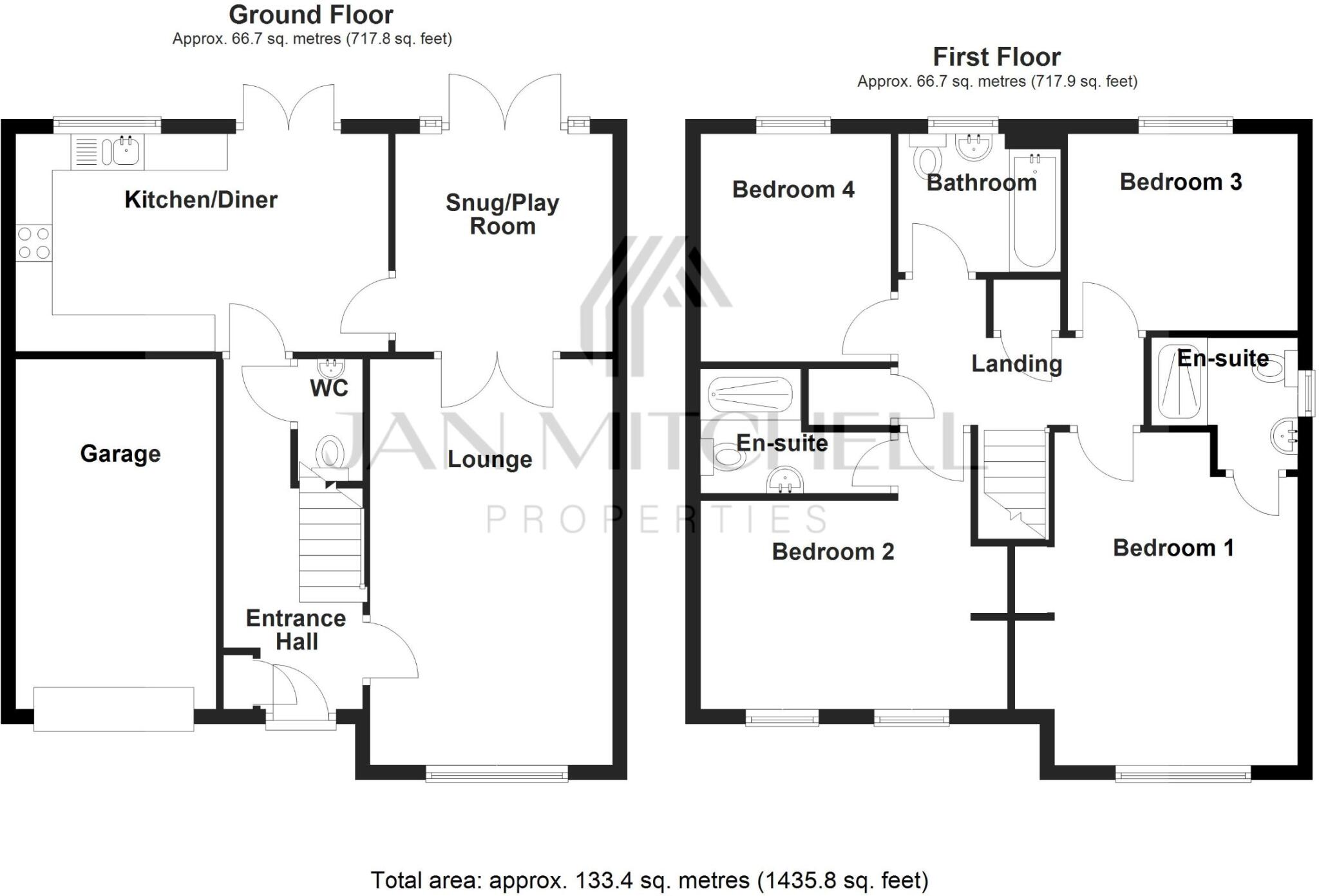 Burnlands Way, Pelton Fell, Chester le Street floorplan