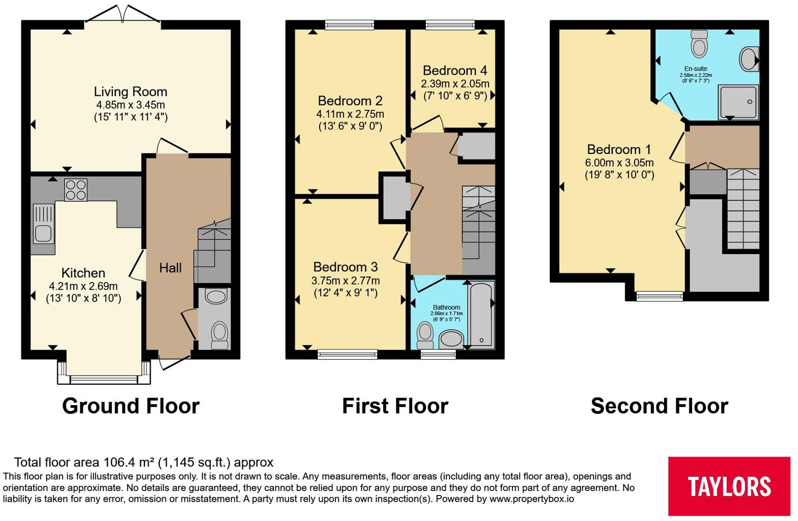 Balmoral Close, Northampton, Northamptonshire, NN5 floorplan