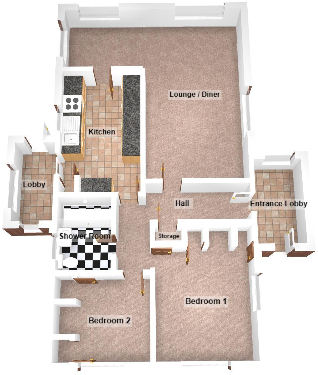 Hoburne Park, Swanage, Dorset floorplan