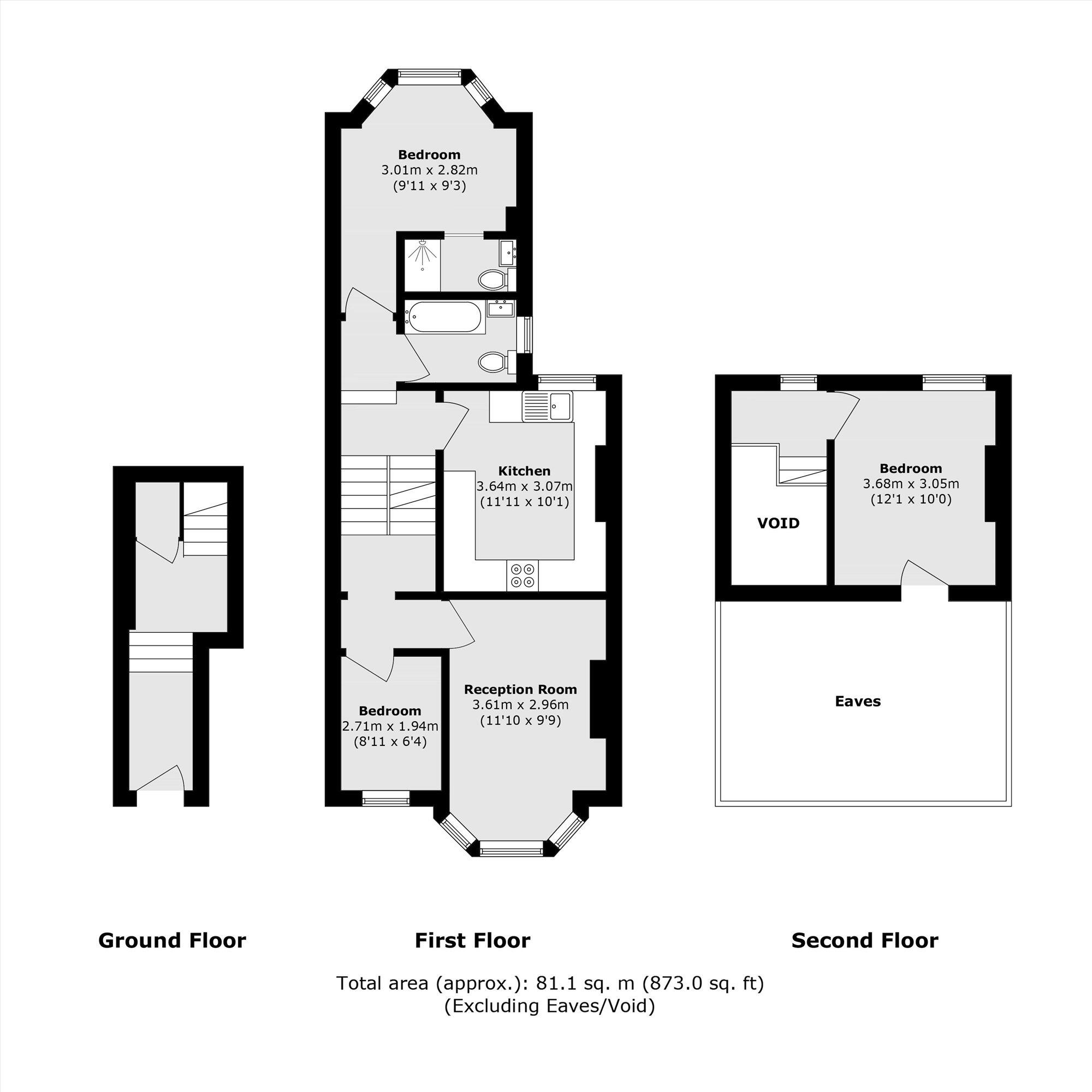 Melfort Road, Thornton Heath floorplan