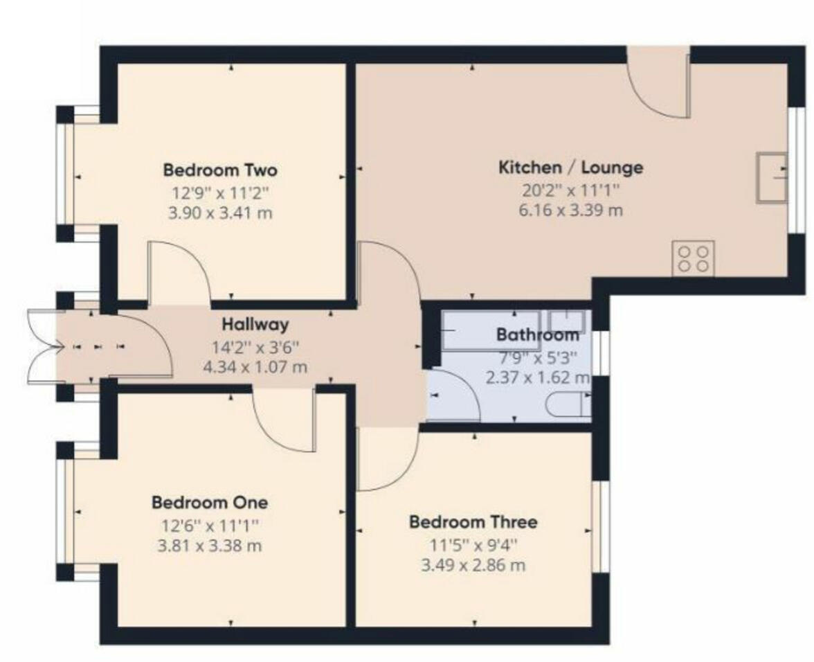 Collier Row Lane, Romford floorplan