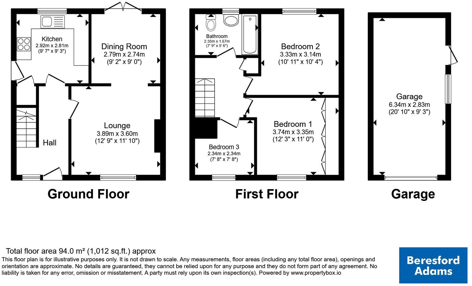 7, Llys Menden, Mold, Flintshire, CH7 floorplan