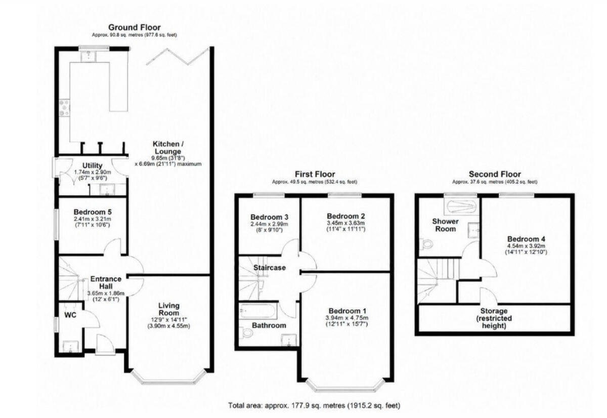 The Chesils, Coventry floorplan