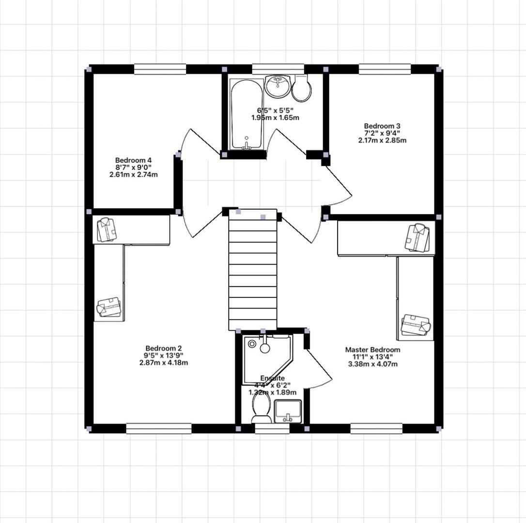 Jewsbury Way, Thorpe Astley, Leicester, LE3 floorplan