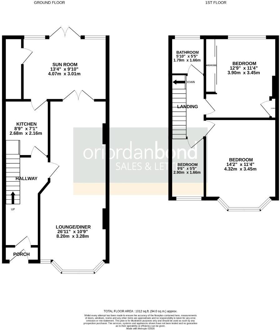 Beech Avenue, Abington, Northampton NN3 floorplan