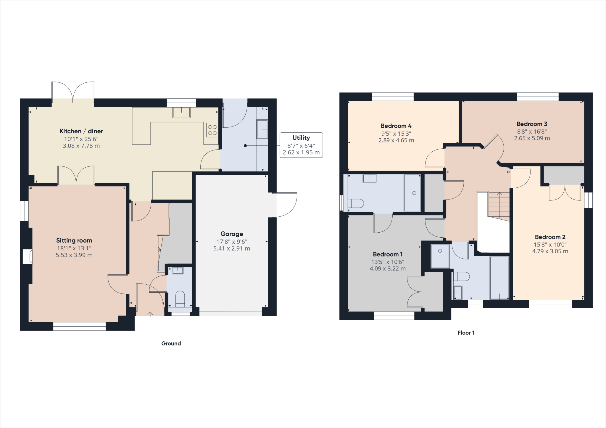 Aubyns Wood Rise, Tiverton, Devon, EX16 floorplan