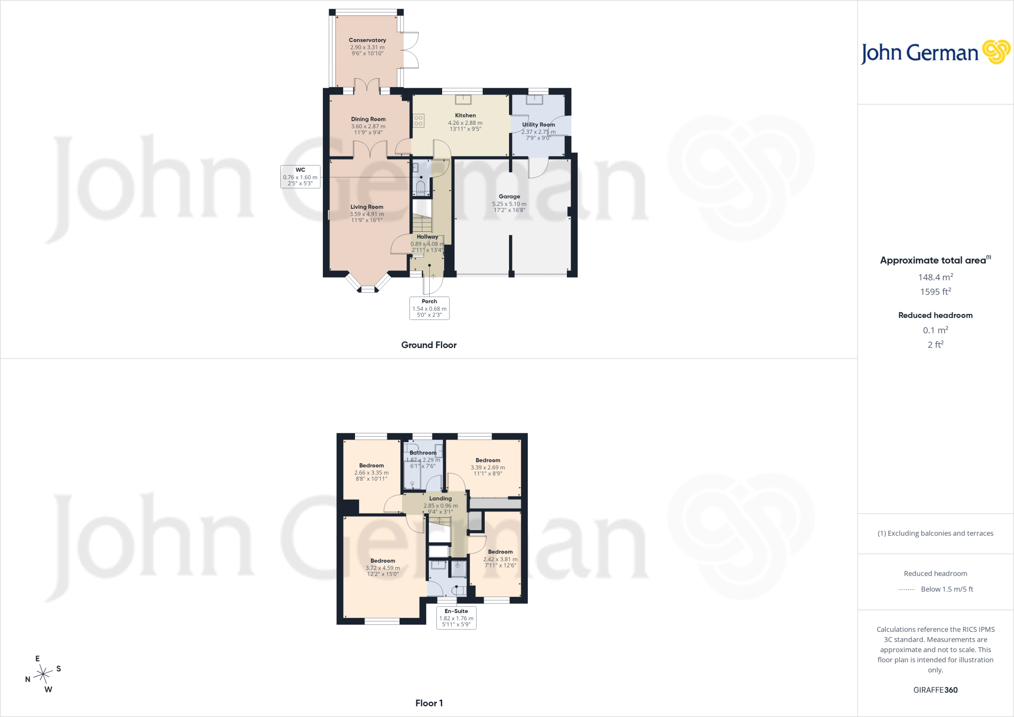 Hambleton Close, Ashbourne floorplan