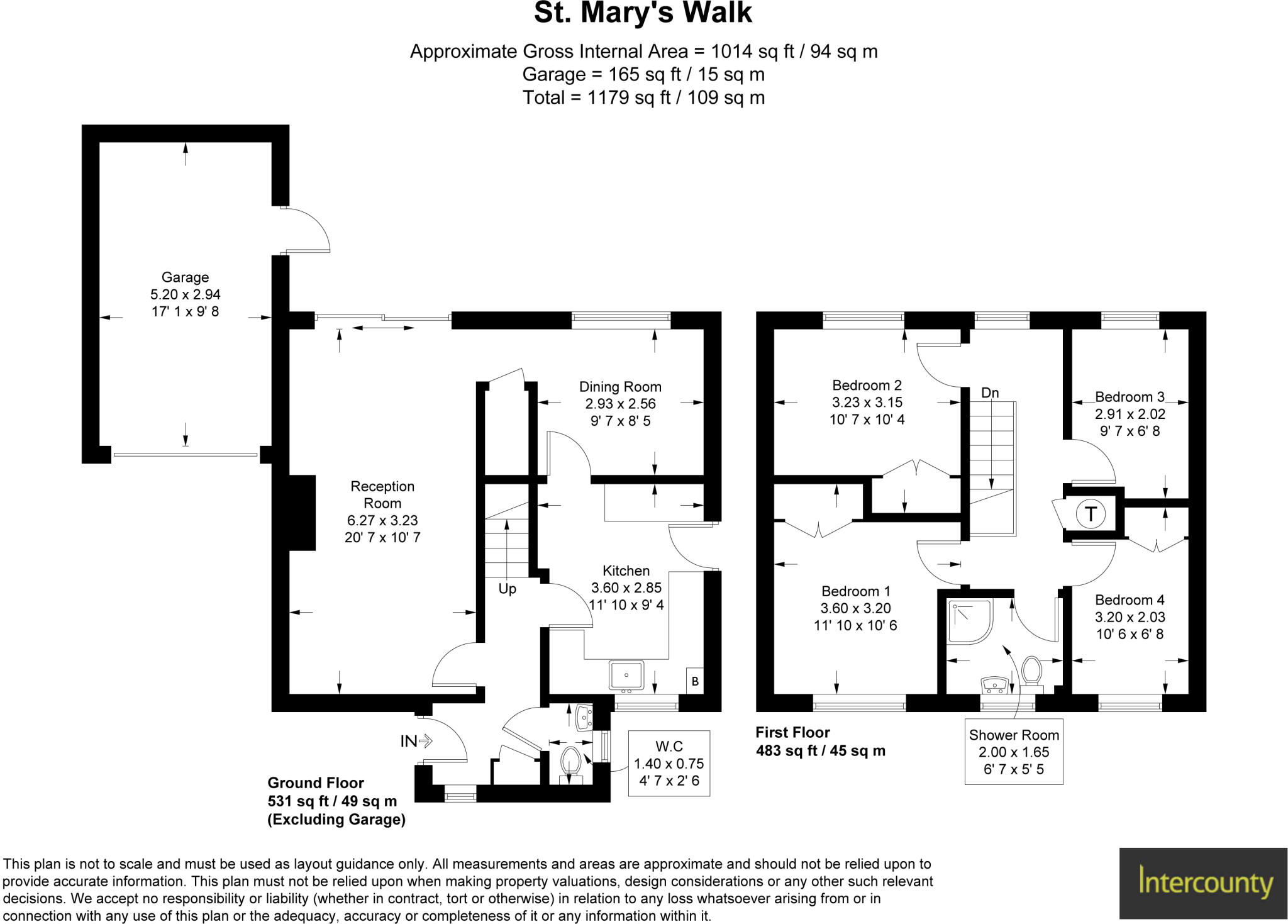 St. Marys Walk, Steeple Bumpstead, Haverhill, Essex, CB9 floorplan