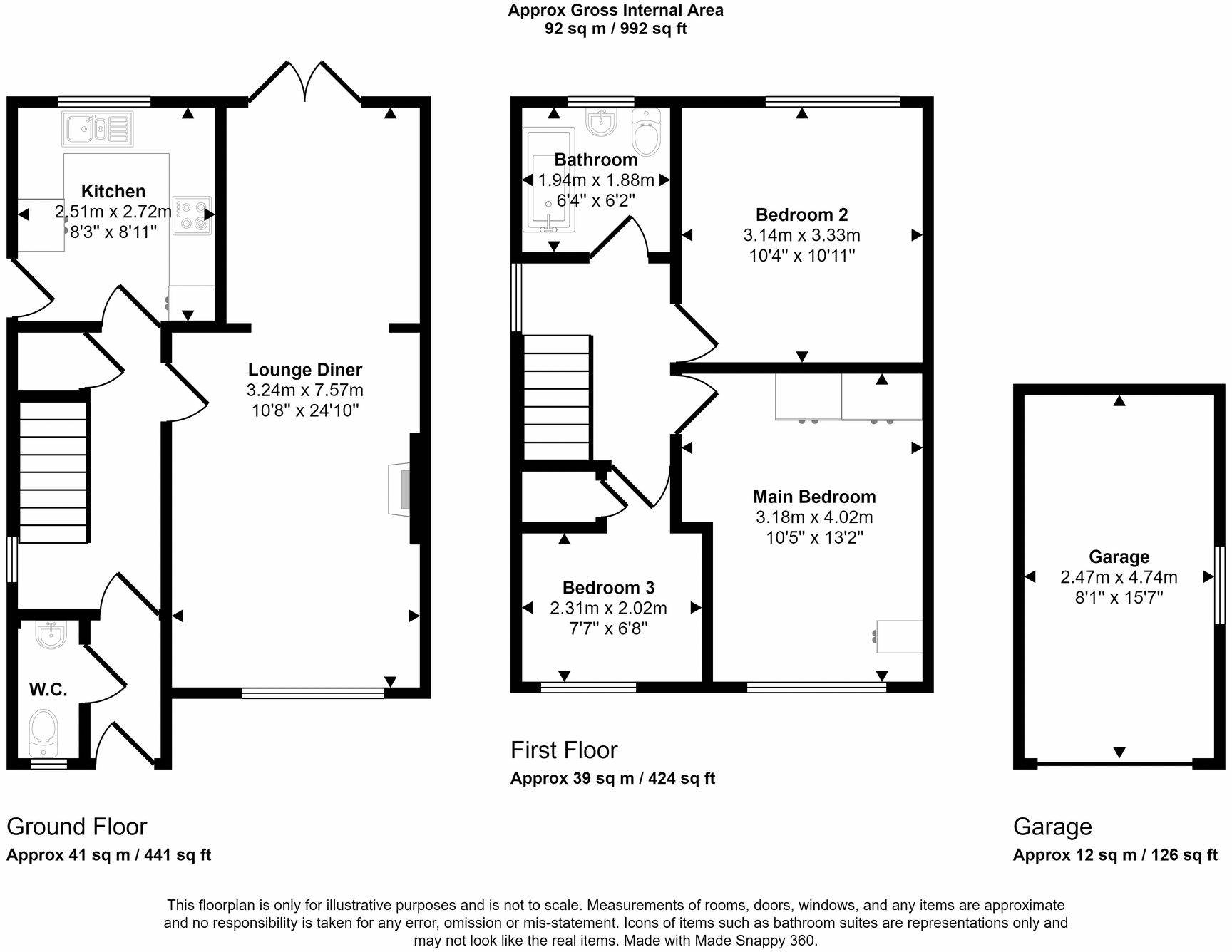 Farm Meadow Road, Orrell, Wigan, WN5 8TE floorplan