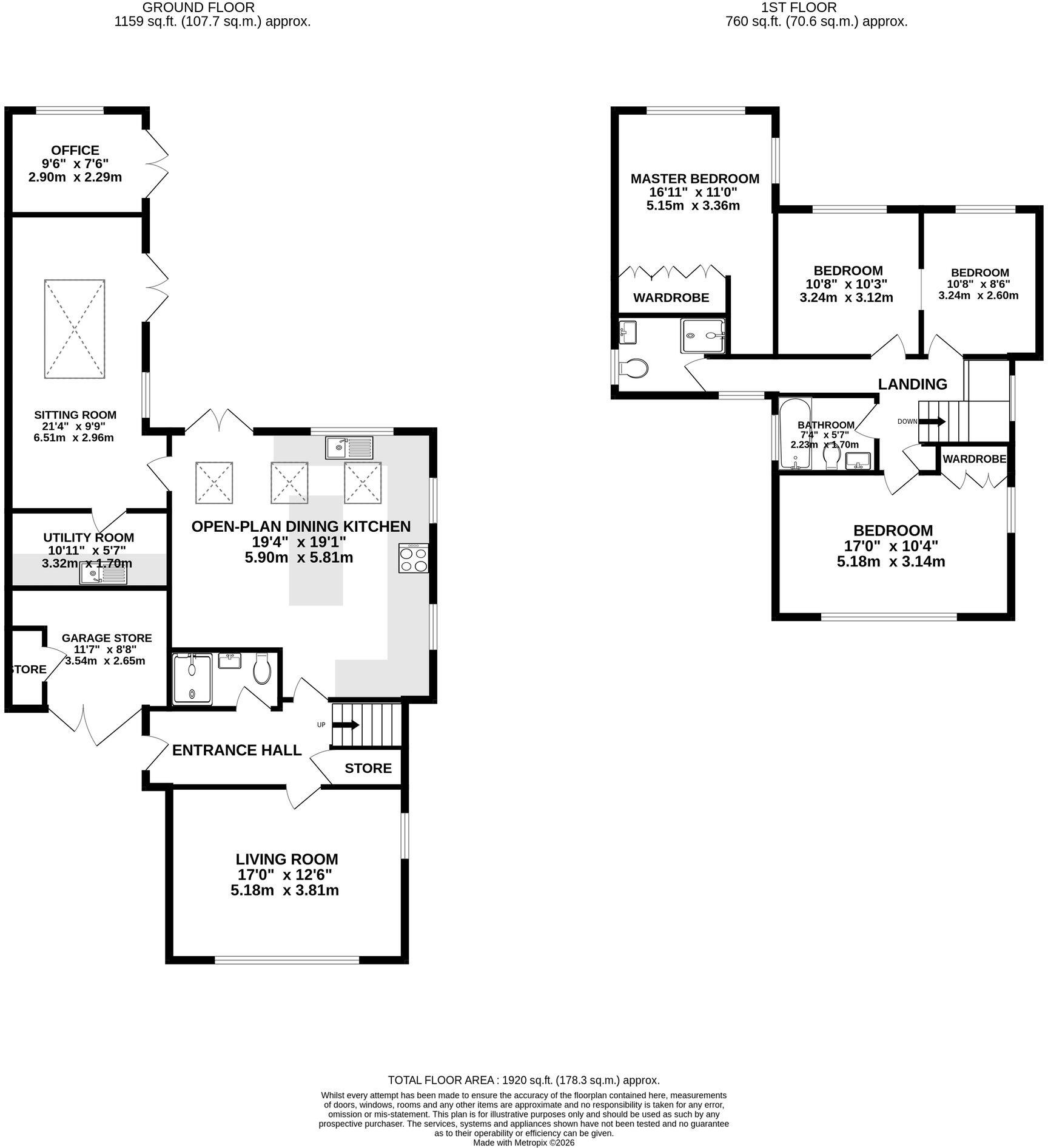 Derwent Drive, Bramhall, SK7 floorplan