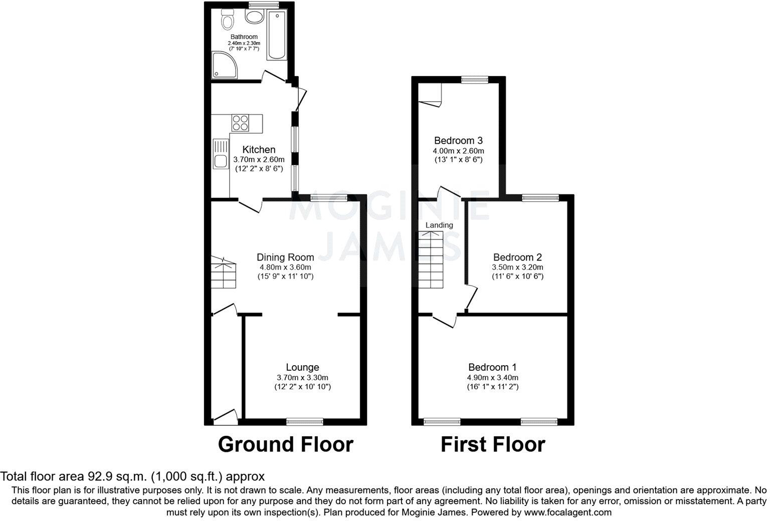 Janet Street, Splott, Cardiff floorplan