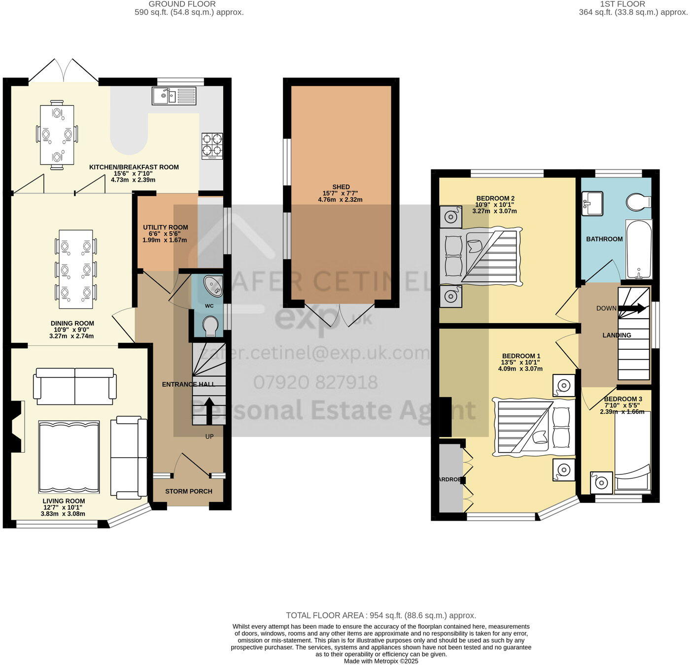 New Barn Lane, Cheltenham, GL52 3LB floorplan