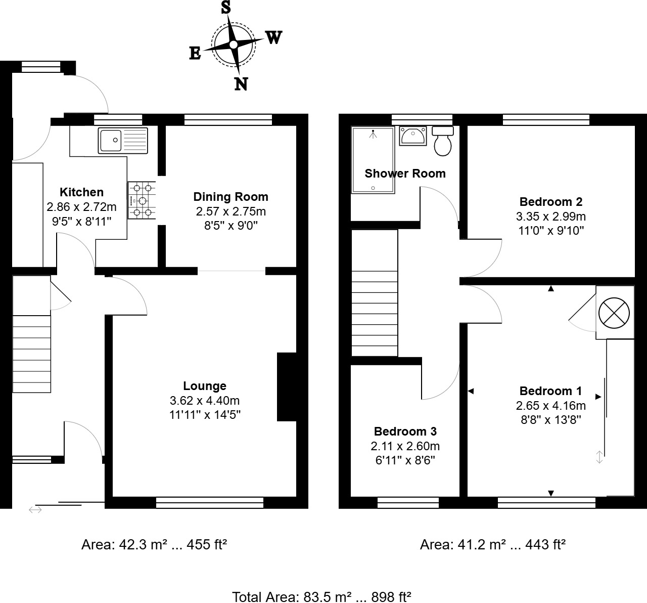 Highworth Crescent, Yate floorplan