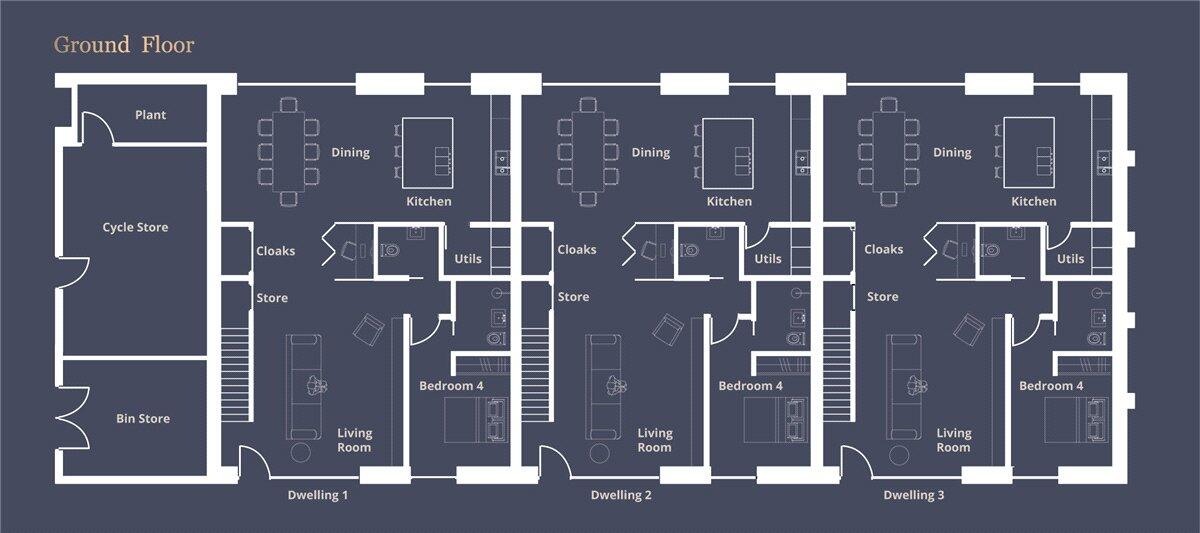 Plot 2 - Warren Barn, Park Lane, Ledsham, West Yorkshire, LS25 floorplan