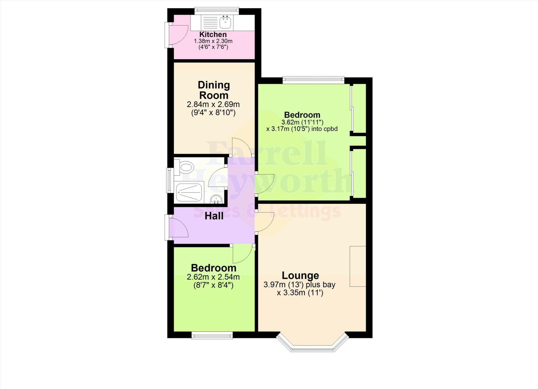 Kenwood Avenue, Morecambe floorplan
