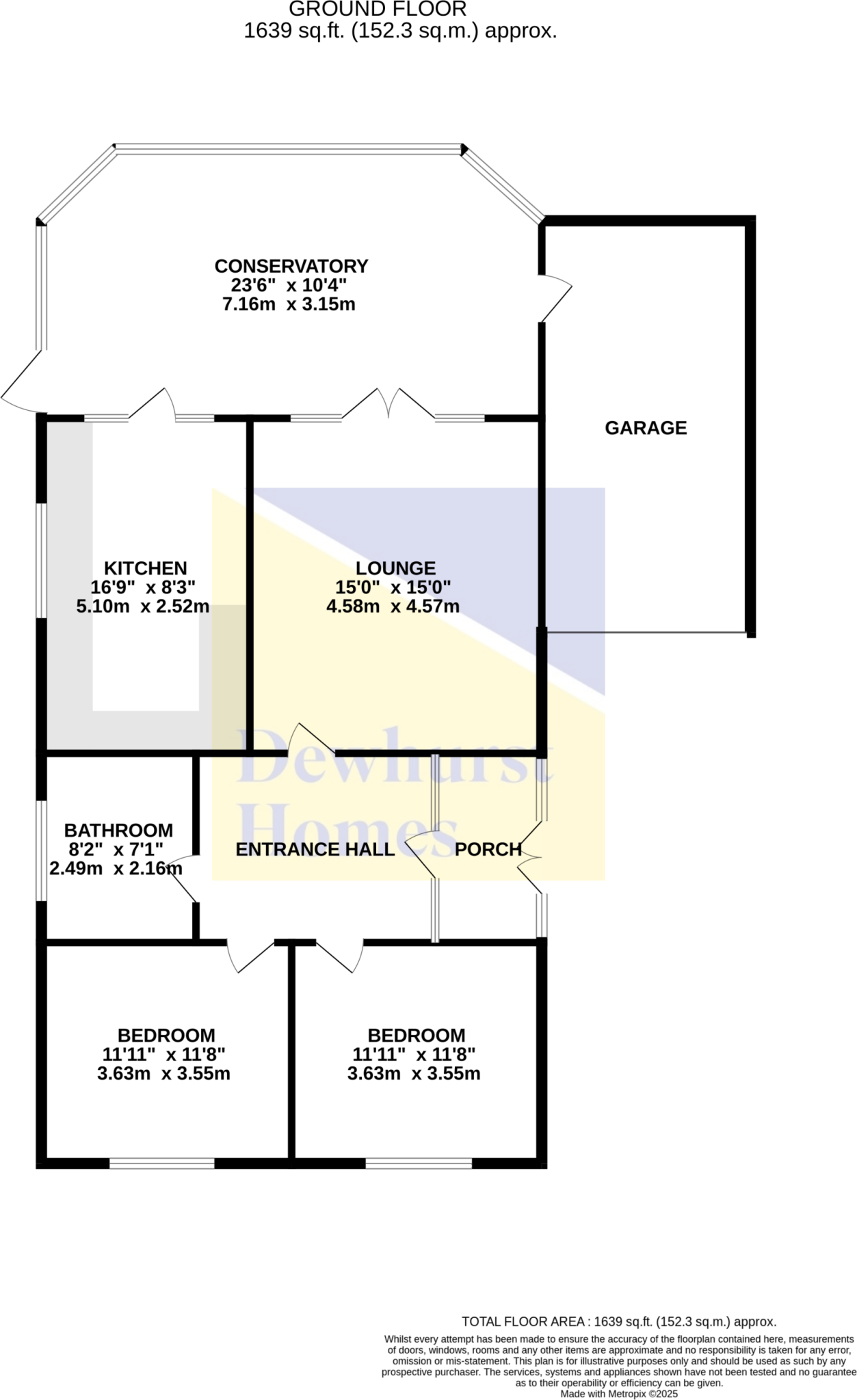 Calder Close,  Kirkham, PR4 floorplan