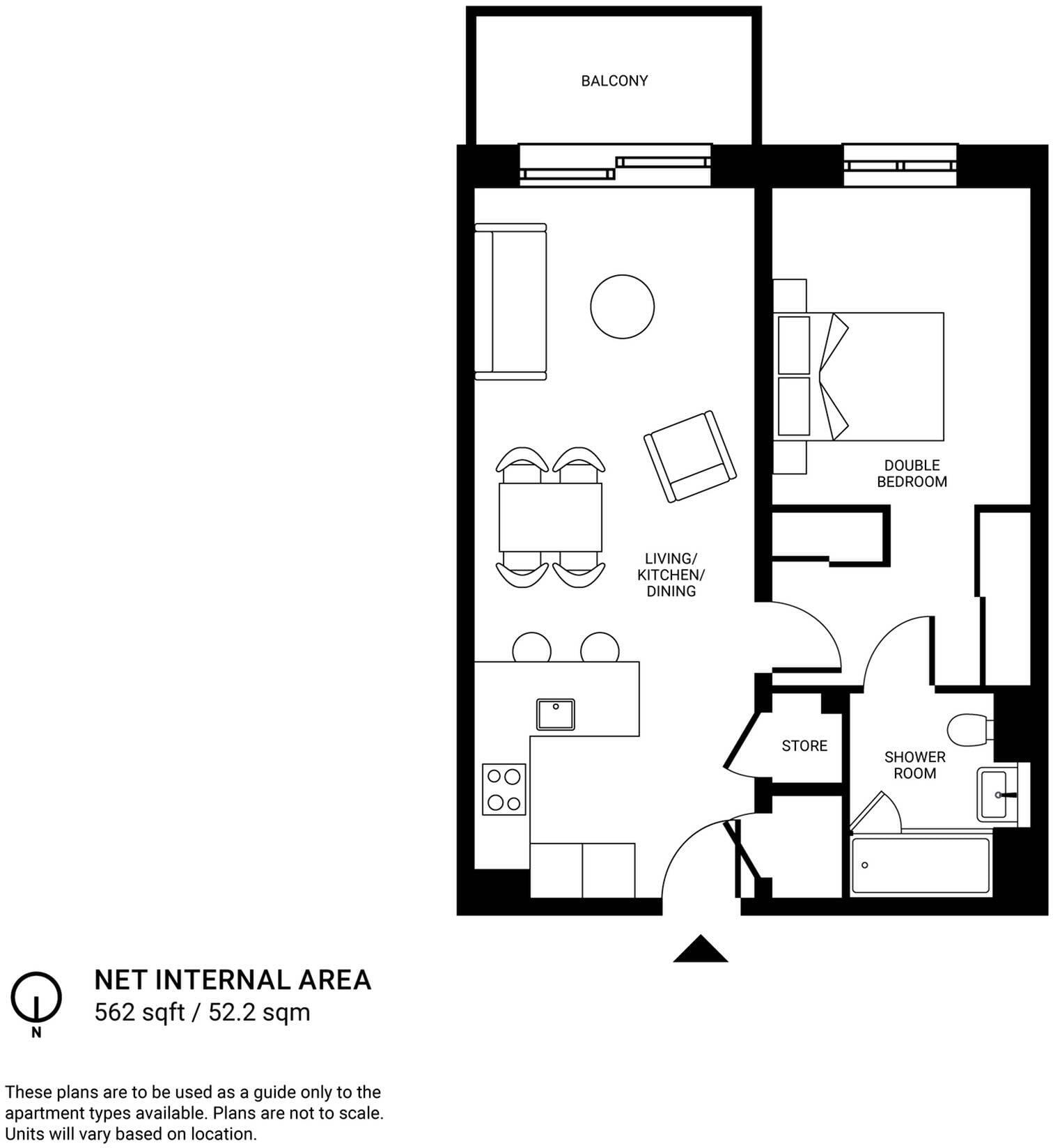 Lyons Dock, Greenford floorplan