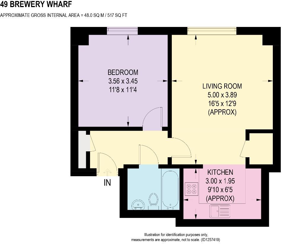 Brewery Wharf, Mowbray Street, Kelham Island, Sheffield, S3 8EL floorplan
