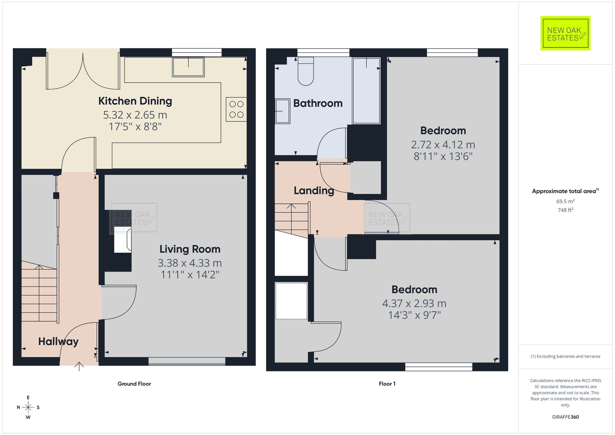 Kingsclere Walk, Chesterfield, S40 floorplan